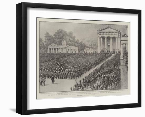 The Return of the Guards from the Soudan-Henry William Brewer-Framed Giclee Print