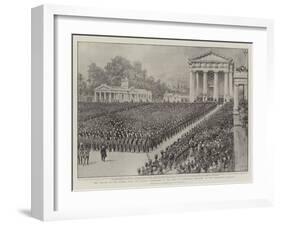 The Return of the Guards from the Soudan-Henry William Brewer-Framed Giclee Print