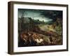 The Return of the Herd, 1565-Pieter Bruegel the Elder-Framed Giclee Print