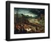 The Return of the Herd, 1565-Pieter Bruegel the Elder-Framed Giclee Print