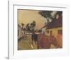 The Return of the Herd-Edgar Degas-Framed Art Print