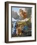The Return of the Holy Family from Egypt-Nicolas Poussin-Framed Giclee Print