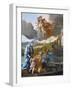 The Return of the Holy Family from Egypt-Nicolas Poussin-Framed Giclee Print