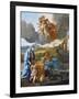 The Return of the Holy Family from Egypt-Nicolas Poussin-Framed Giclee Print