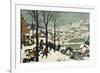 The Return of the Hunters-Pieter Bruegel the Elder-Framed Giclee Print