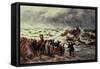 The Return of the Lifeboat-Thomas Rose Miles-Framed Stretched Canvas