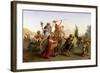 The Return of the Procession of the Madonna of the Arc, Near Naples, 1827-Louis Leopold Robert-Framed Giclee Print