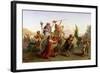 The Return of the Procession of the Madonna of the Arc, Near Naples, 1827-Louis Leopold Robert-Framed Giclee Print