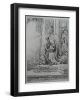 The Return of the Prodigal Son, 1636-Rembrandt van Rijn-Framed Giclee Print