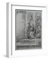 The Return of the Prodigal Son, 1636-Rembrandt van Rijn-Framed Giclee Print