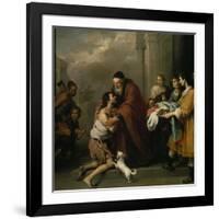 The Return of the Prodigal Son, 1667/70-Bartolomé Estéban Murillo-Framed Giclee Print