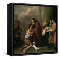 The Return of the Prodigal Son, 1667/70-Bartolomé Estéban Murillo-Framed Stretched Canvas