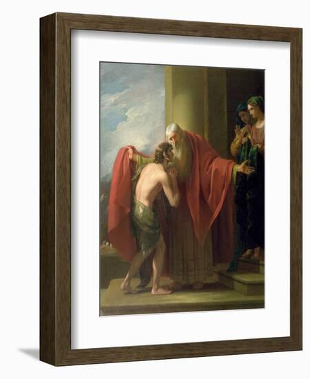 The Return of the Prodigal Son, 1772-Benjamin West-Framed Giclee Print