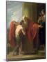 The Return of the Prodigal Son, 1772-Benjamin West-Mounted Giclee Print