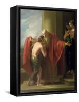 The Return of the Prodigal Son, 1772-Benjamin West-Framed Stretched Canvas