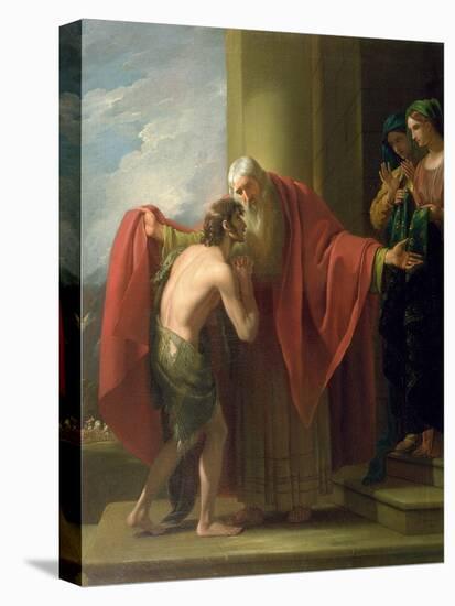 The Return of the Prodigal Son, 1772-Benjamin West-Stretched Canvas