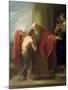 The Return of the Prodigal Son, 1772-Benjamin West-Mounted Giclee Print