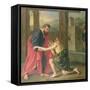 The Return of the Prodigal Son, 1823-M. S. And David Stapleaux-Framed Stretched Canvas