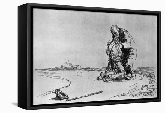 The Return of the Prodigal Son, 1925-Jean Louis Forain-Framed Stretched Canvas