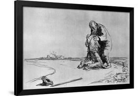 The Return of the Prodigal Son, 1925-Jean Louis Forain-Framed Giclee Print