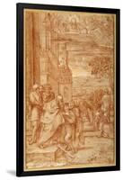 The Return of the Prodigal Son, after Annibale Carracci-Annibale Carracci-Framed Giclee Print