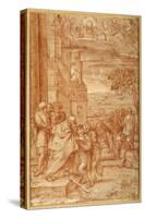 The Return of the Prodigal Son, after Annibale Carracci-Annibale Carracci-Stretched Canvas