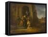 The Return of the Prodigal Son, c.1640-1642-Govaert Flinck-Framed Stretched Canvas