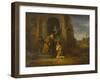 The Return of the Prodigal Son, c.1640-1642-Govaert Flinck-Framed Giclee Print