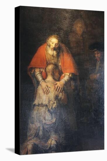 The Return of the Prodigal Son, C1665-C1669-Rembrandt van Rijn-Stretched Canvas