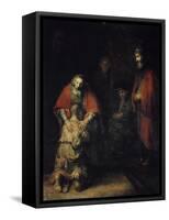 The Return of the Prodigal Son, C1668-Rembrandt van Rijn-Framed Stretched Canvas