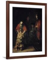 The Return of the Prodigal Son, C1668-Rembrandt van Rijn-Framed Giclee Print
