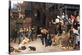 The Return of the Prodigal Son-James Tissot-Stretched Canvas