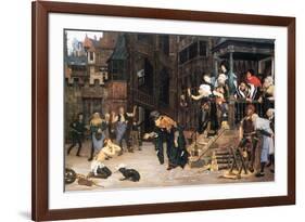 The Return of The Prodigal Son-James Tissot-Framed Art Print