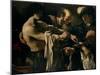 The Return of the Prodigal Son-Guercino (Giovanni Francesco Barbieri)-Mounted Giclee Print