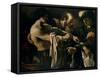 The Return of the Prodigal Son-Guercino (Giovanni Francesco Barbieri)-Framed Stretched Canvas