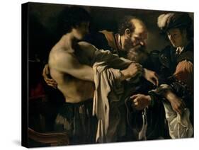 The Return of the Prodigal Son-Guercino (Giovanni Francesco Barbieri)-Stretched Canvas