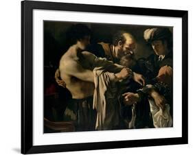 The Return of the Prodigal Son-Guercino (Giovanni Francesco Barbieri)-Framed Giclee Print