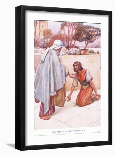 The Return of the Prodigal Son-Arthur A. Dixon-Framed Giclee Print