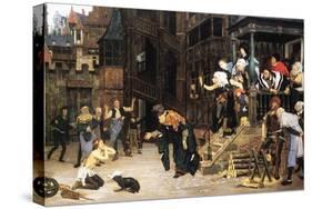 The Return of The Prodigal Son-James Tissot-Stretched Canvas