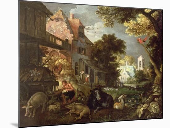 The Return of the Prodigal Son-Roelandt Jacobsz Savery-Mounted Giclee Print