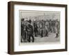 The Return of the Q Battery Rha, Lord Roberts Presenting a Silver Statuette to the Officers-Frank Dadd-Framed Giclee Print