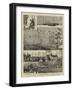 The Return of the Troops from Egypt, Reception of the Fourth Dragoon Guards at Brighton-null-Framed Giclee Print