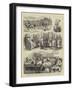 The Return of the Troops from Egypt, the Wounded in Haslar Hospital-null-Framed Giclee Print