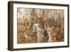 The Return of the Victors, 1872-Sir John Gilbert-Framed Giclee Print