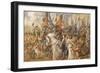 The Return of the Victors, 1872-Sir John Gilbert-Framed Giclee Print