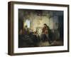 The Return of the Wounded Soldier, 1854-Gerolamo Induno-Framed Giclee Print