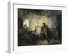 The Return of the Wounded Soldier, 1854-Gerolamo Induno-Framed Giclee Print