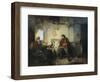 The Return of the Wounded Soldier, 1854-Gerolamo Induno-Framed Giclee Print