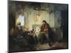 The Return of the Wounded Soldier, 1854-Gerolamo Induno-Mounted Giclee Print