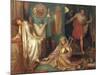 The Return of Tibullus to Delia, 1868-Dante Gabriel Rossetti-Mounted Giclee Print